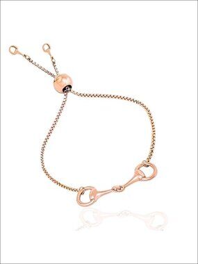 Minimalist Horsebit Bracelet - 925 Sterling Silver or Stainless Steel, Dainty